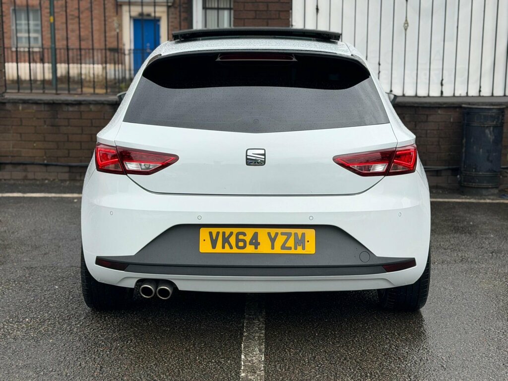 Seat Leon 2.0 Tdi Cr Fr Euro 5 Ss White #4