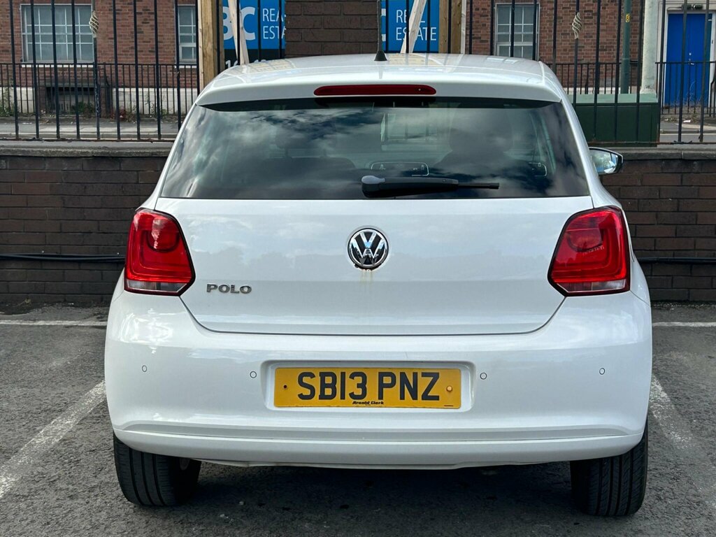 Volkswagen Polo 1.2 Match Edition Euro 5 White #5