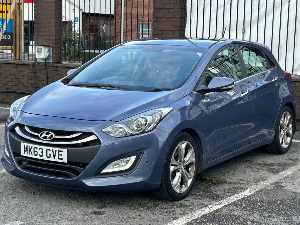 Hyundai I30 1.6 Crdi Premium Euro 5 Blue #3