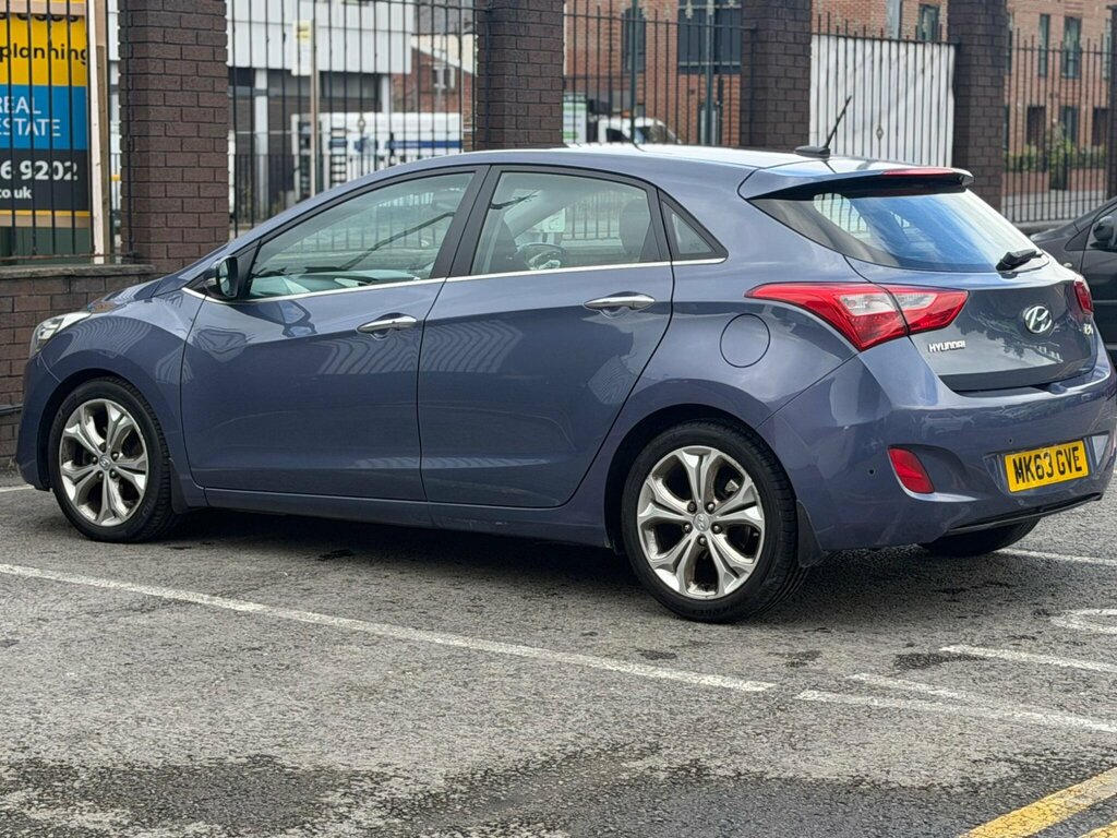 Hyundai I30 1.6 Crdi Premium Euro 5 Blue #5
