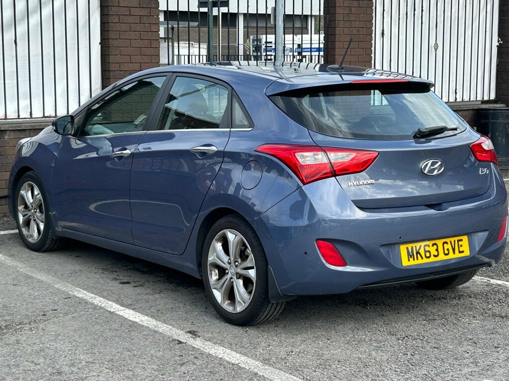 Hyundai I30 1.6 Crdi Premium Euro 5 Blue #6