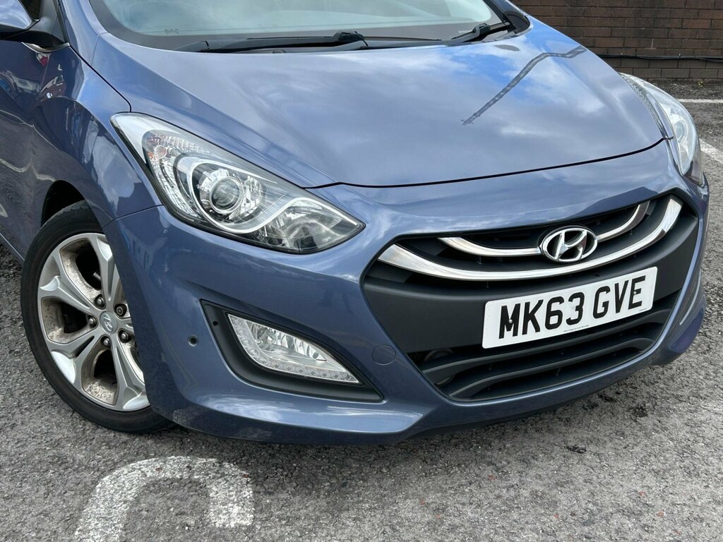 Hyundai I30 1.6 Crdi Premium Euro 5 Blue #2