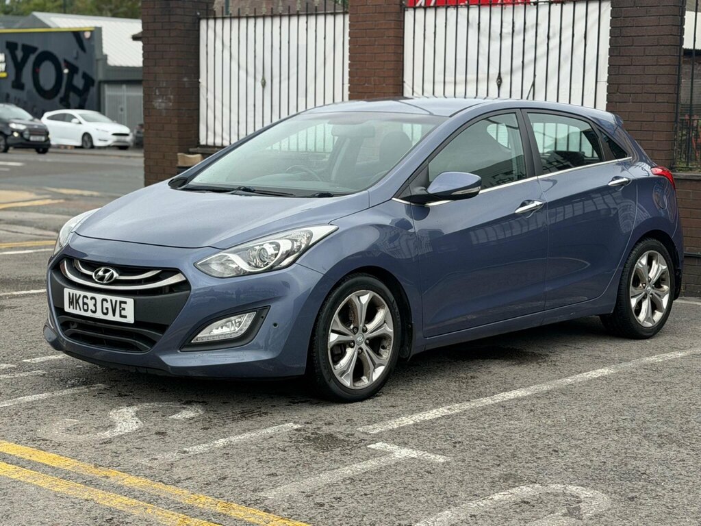 Hyundai I30 1.6 Crdi Premium Euro 5 Blue #3