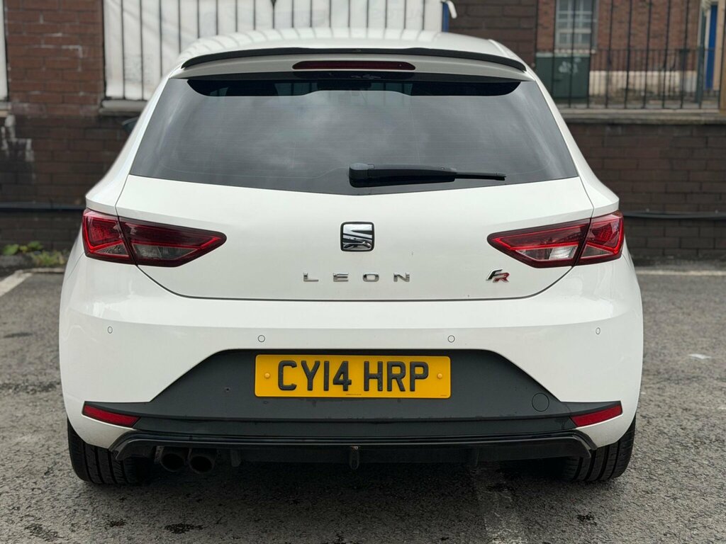 Seat Leon 2.0 Tdi Cr Fr Euro 5 Ss White #4
