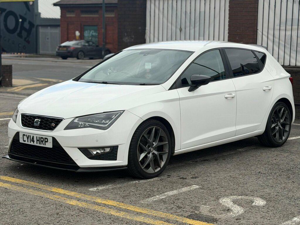 Seat Leon 2.0 Tdi Cr Fr Euro 5 Ss White #3
