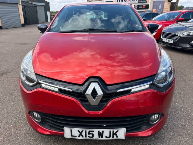 Renault Clio 2015 0.9 Tce Dynamique S Medianav Hatchback Pe LX15WJK Red #4