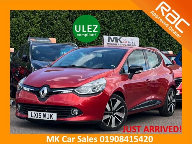 Renault Clio 2015 0.9 Tce Dynamique S Medianav Hatchback Pe Red