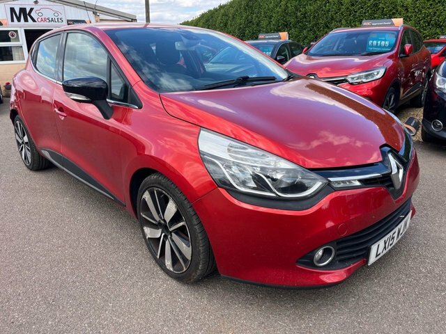 Renault Clio 2015 0.9 Tce Dynamique S Medianav Hatchback Pe LX15WJK Red #3
