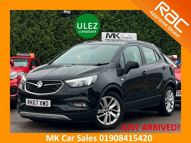Vauxhall Mokka X 2017 1.4I Turbo Design Nav Suv E Black