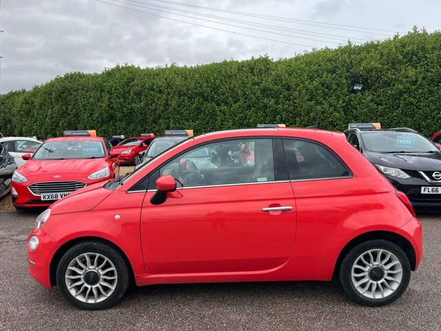 Fiat 500 2018 1.2 Lounge Hatchback Euro 6 Pink #6