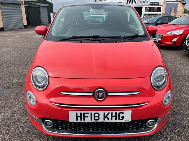 Fiat 500 2018 1.2 Lounge Hatchback Euro 6 Pink #4