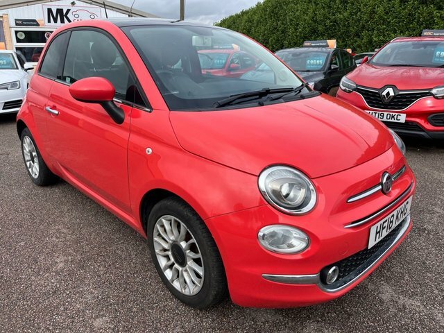 Fiat 500 2018 1.2 Lounge Hatchback Euro 6 Pink #3