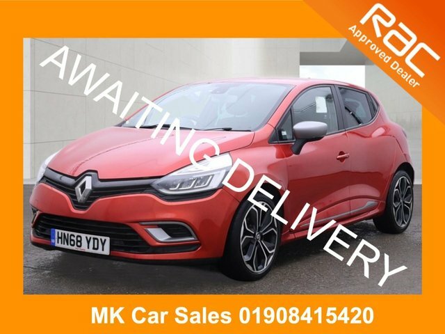 Renault Clio 0.9 Tce Gt Line Hatchback Euro 6 Red