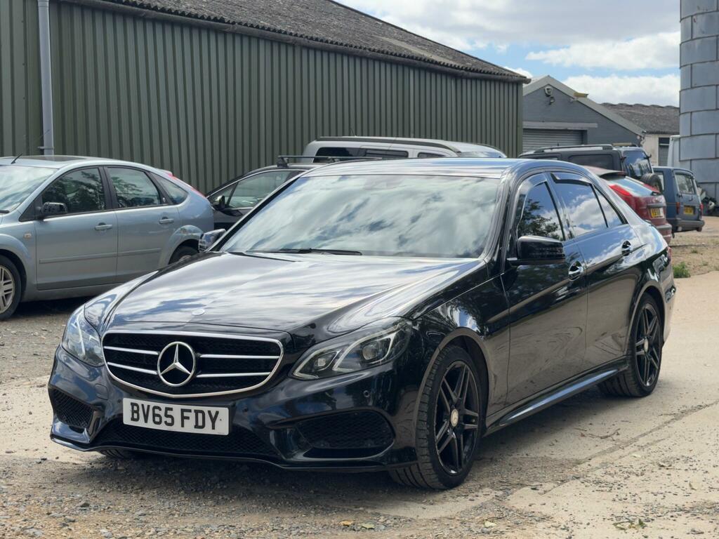 Mercedes-Benz E Class Amg Night Edition Black #3