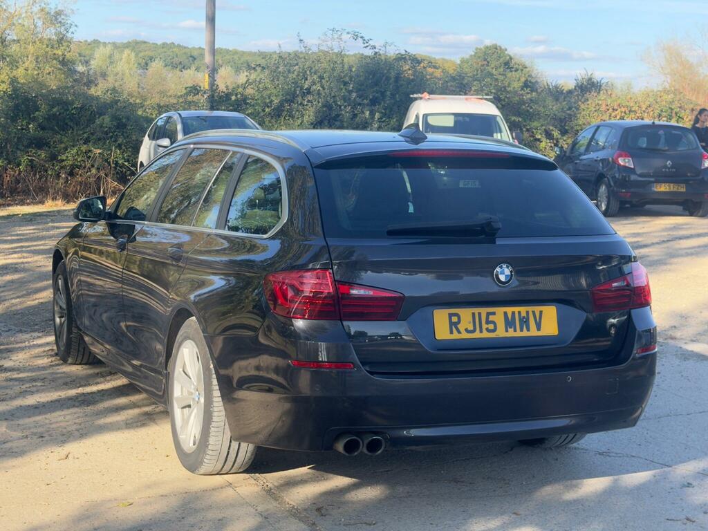 BMW 5 Series Se Blue #7
