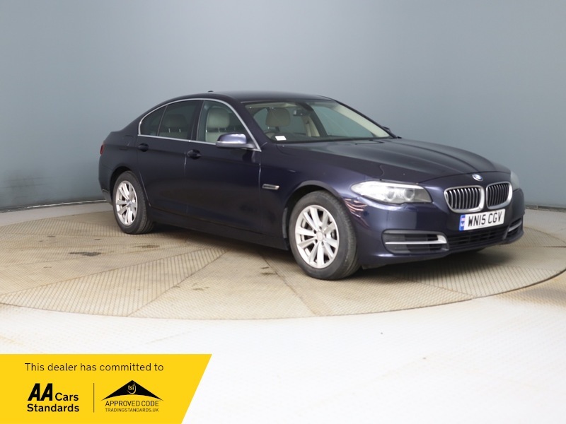 BMW 5 Series Saloon 2.0 Grey #1