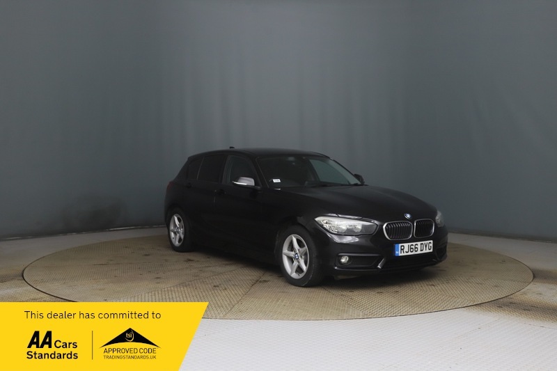 BMW 1 Series 116D Ed Plus Black