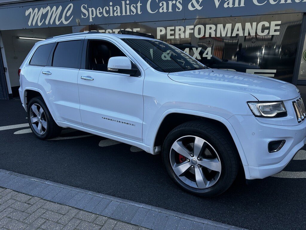 Jeep Grand Cherokee Suv 3.0 Grand Cherokee 3.0L V6 Crd Overland 2016 White