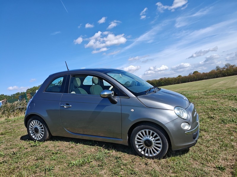 Fiat 500 Lounge Dualogic Grey #2