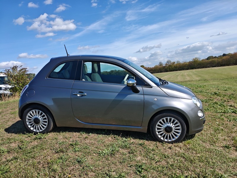 Fiat 500 Lounge Dualogic Grey