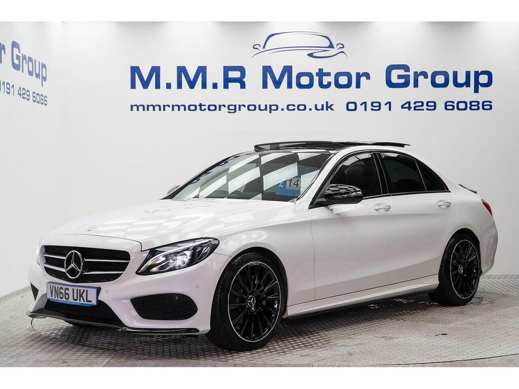 Mercedes-Benz C Class 2.1 C220d Amg Line Premium G-tronic Euro 6 Ss White