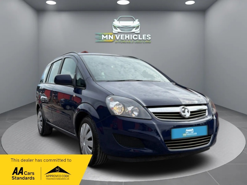 Vauxhall Zafira Exclusiv Blue