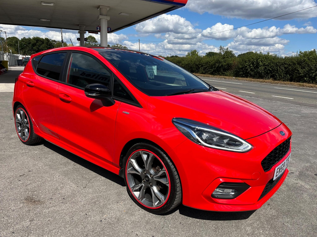 Ford Fiesta 1.0T Ecoboost St-line X Euro 6 Ss Red #3