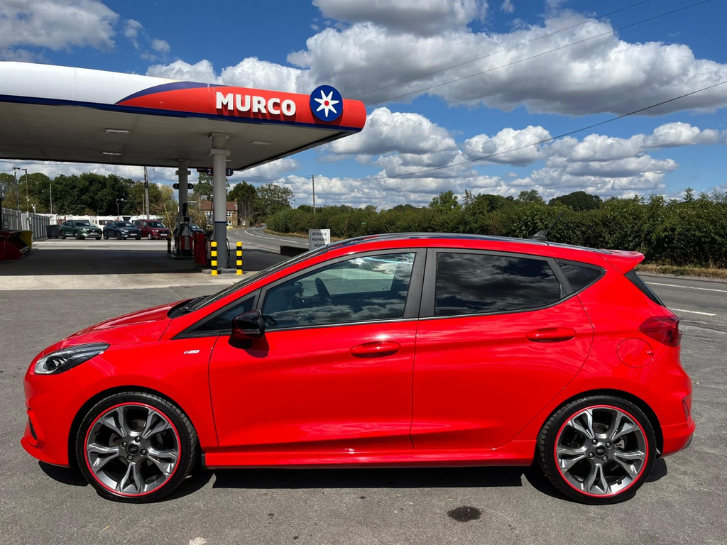 Ford Fiesta 1.0T Ecoboost St-line X Euro 6 Ss Red #5