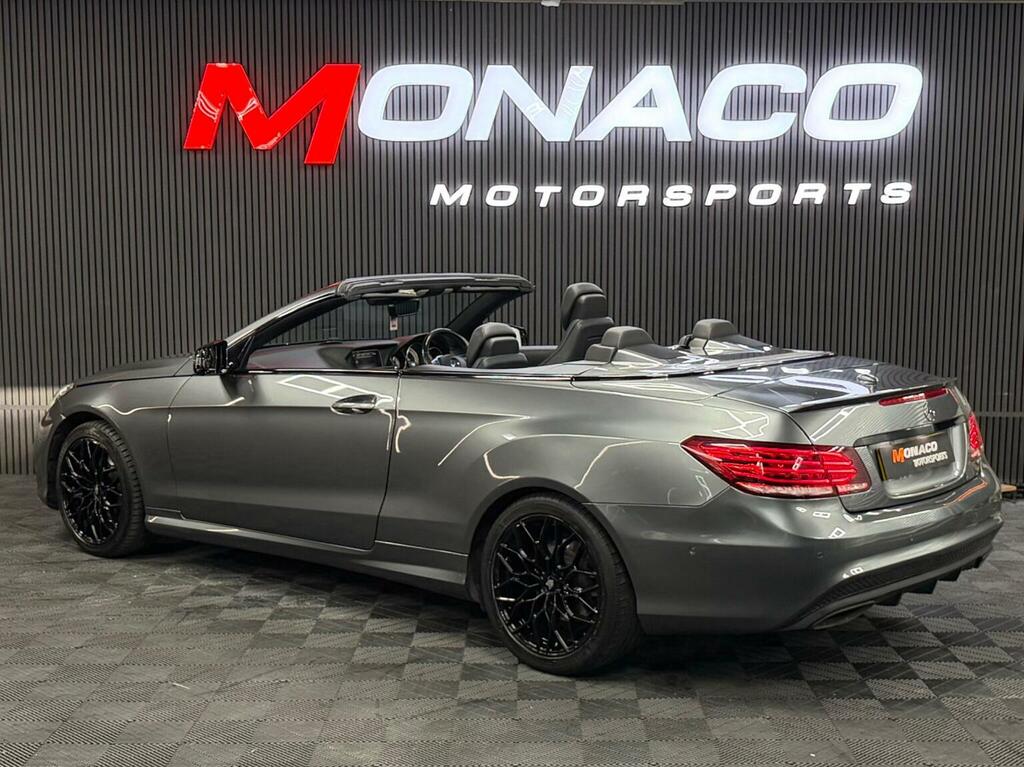 Mercedes-Benz E Class Convertible 2.1 E220d Amg Line Edition Cabriolet G Grey #3