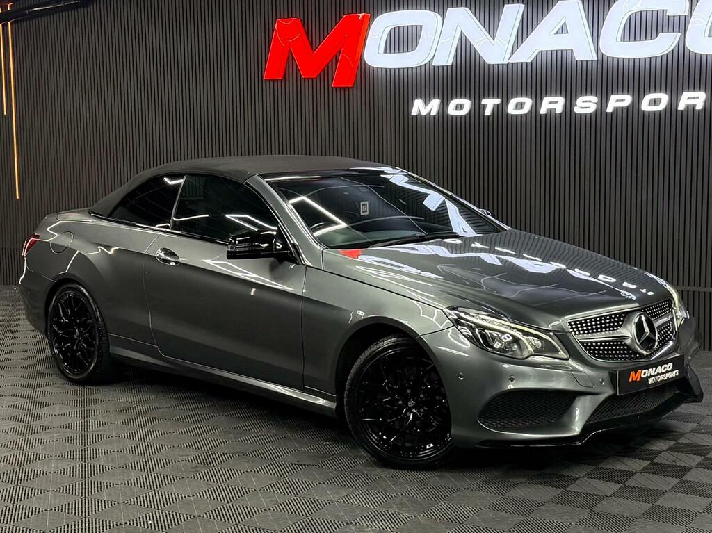 Mercedes-Benz E Class Convertible 2.1 E220d Amg Line Edition Cabriolet G Grey