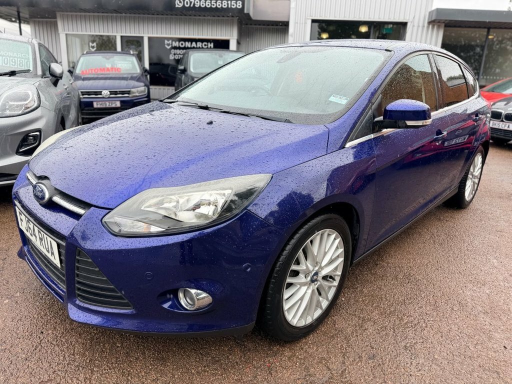 Ford Focus 1L Zetec FJ64RUA Blue