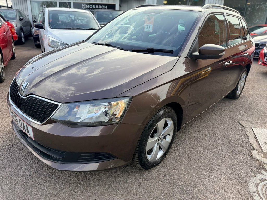 Skoda Fabia 1.2L Se DE16OAA Brown