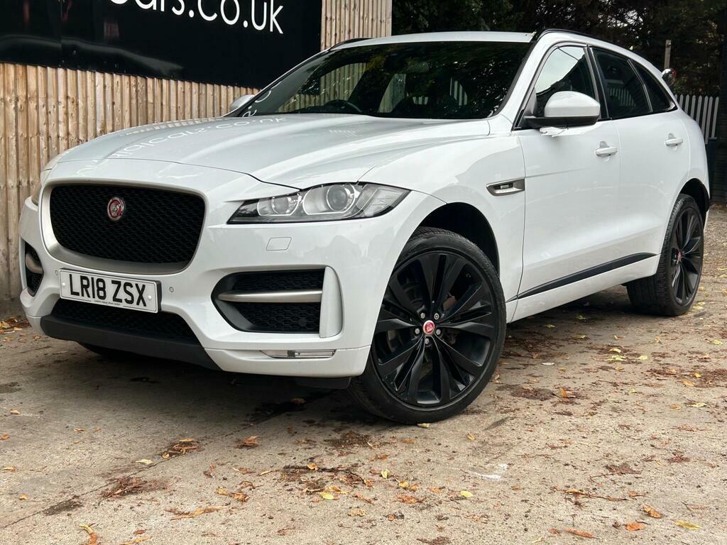 Jaguar F-Pace 2.0 P250i R-sport Awd Euro 6 S S White #5