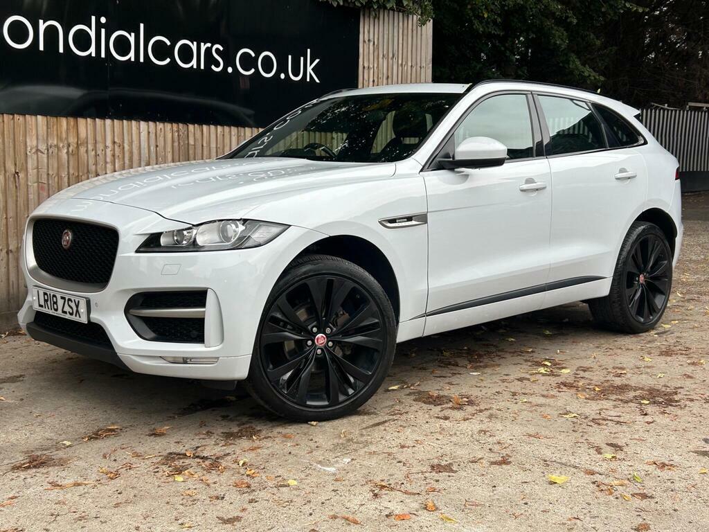 Jaguar F-Pace 2.0 P250i R-sport Awd Euro 6 S S White #6