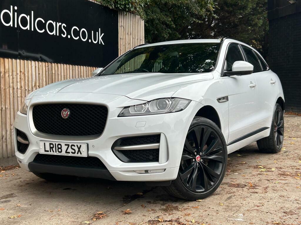 Jaguar F-Pace 2.0 P250i R-sport Awd Euro 6 S S White #2