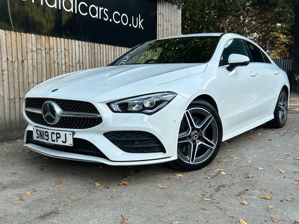 Mercedes-Benz CLA Class 2.0 Cla220 Amg Line Coupe 7G-dct Euro 6 S S White #5