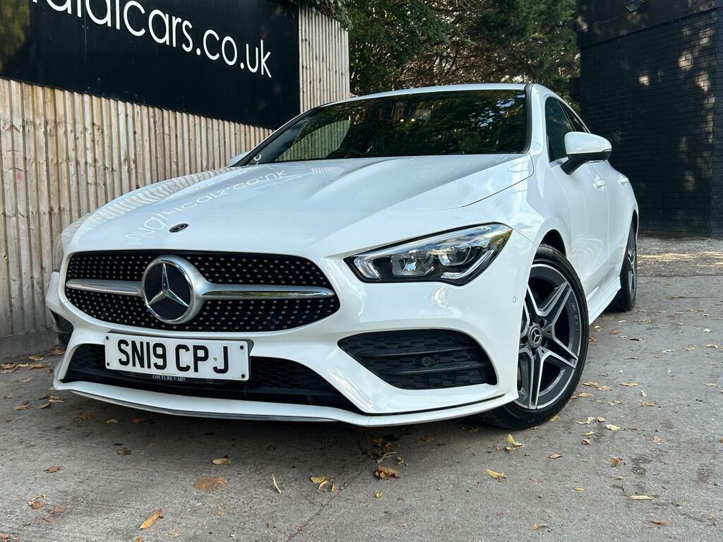 Mercedes-Benz CLA Class 2.0 Cla220 Amg Line Coupe 7G-dct Euro 6 S S White