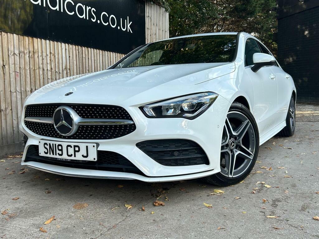 Mercedes-Benz CLA Class 2.0 Cla220 Amg Line Coupe 7G-dct Euro 6 S S White #2