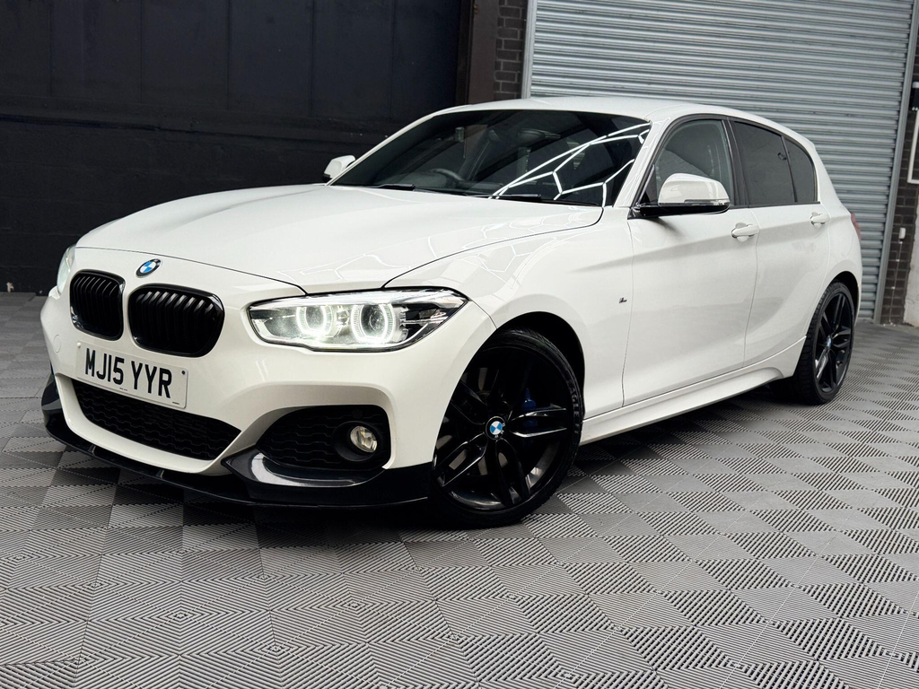 BMW 1 Series 116D Efficientdynamics Plus White #9
