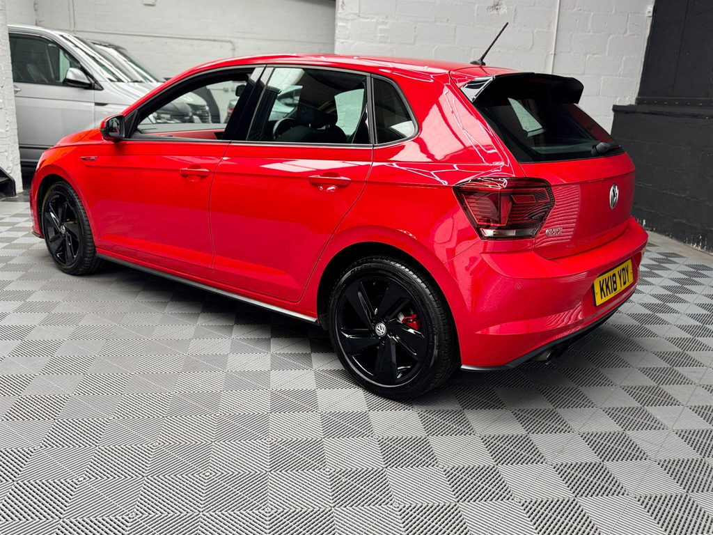 Volkswagen Polo 2.0 Tsi Gti Dsg Euro 6 Ss Red #5