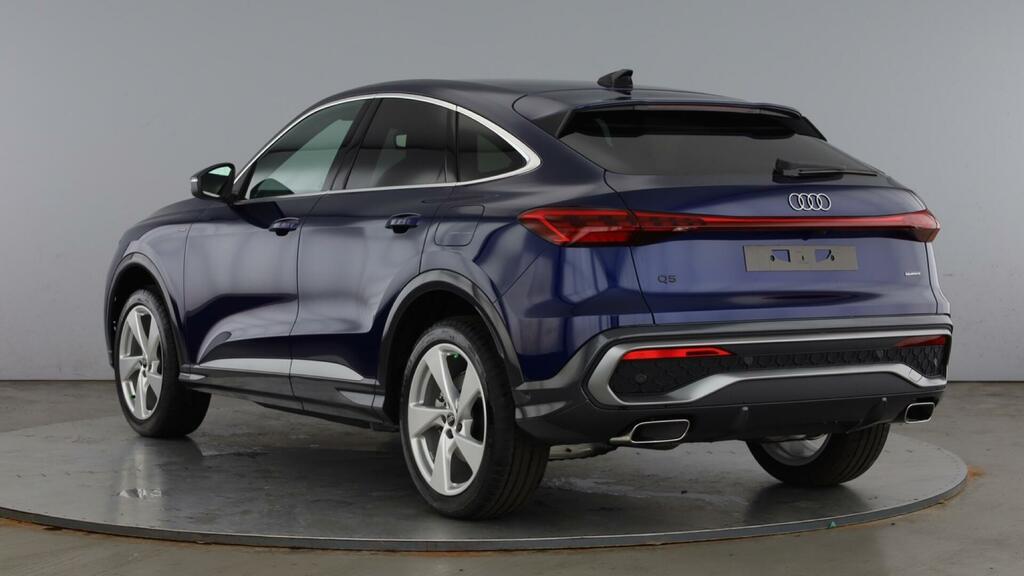 Audi Q5 2.0 E-hybrid5.9kwh S Line Sportback S Tronic Quatt Blue #2
