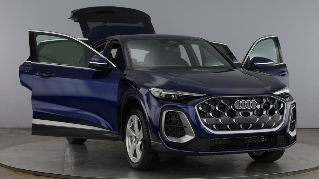Audi Q5 2.0 E-hybrid5.9kwh S Line Sportback S Tronic Quatt Blue #5