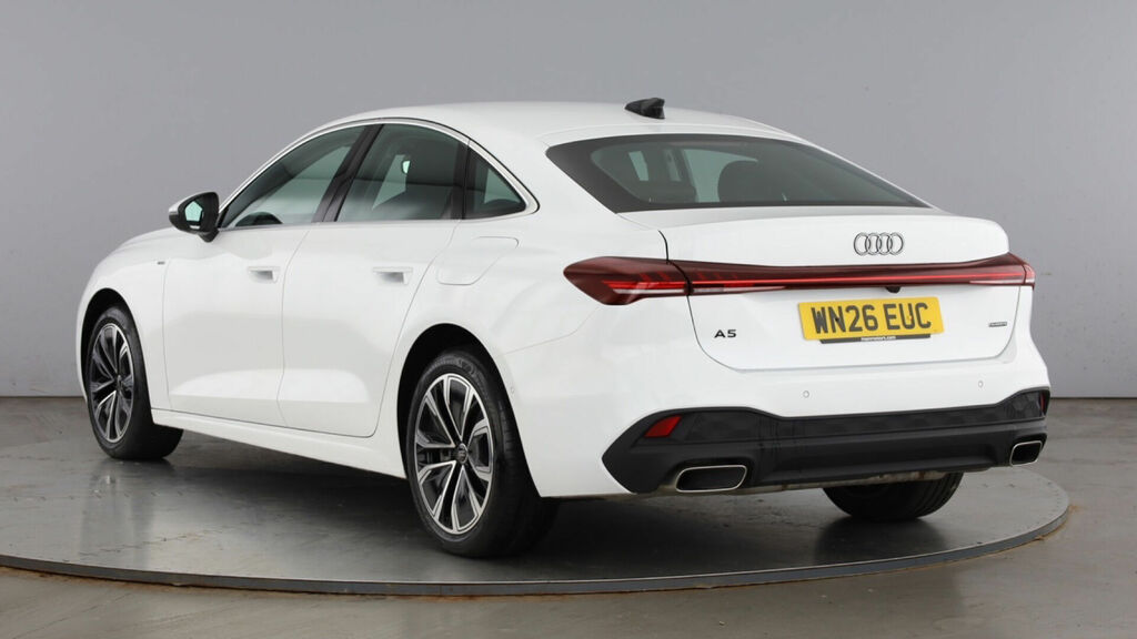 Audi A5 2.0 E-hybrid5.9kwh Technik Saloon S Tronic Quattro WN26EUC White #3