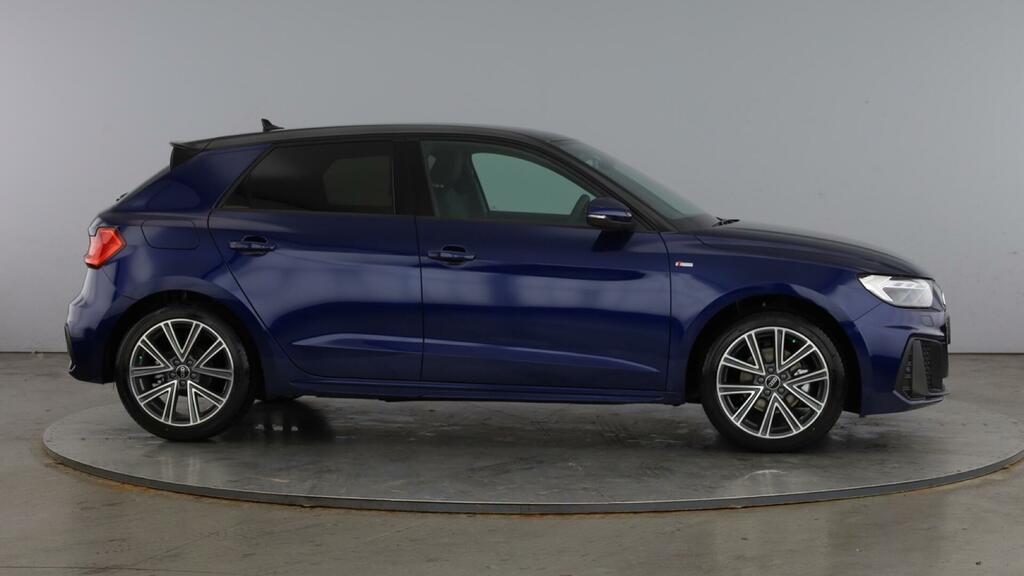 Audi A1 Tfsi 35 S Line Sportback S Tronic Euro 6 5-Door Blue #3