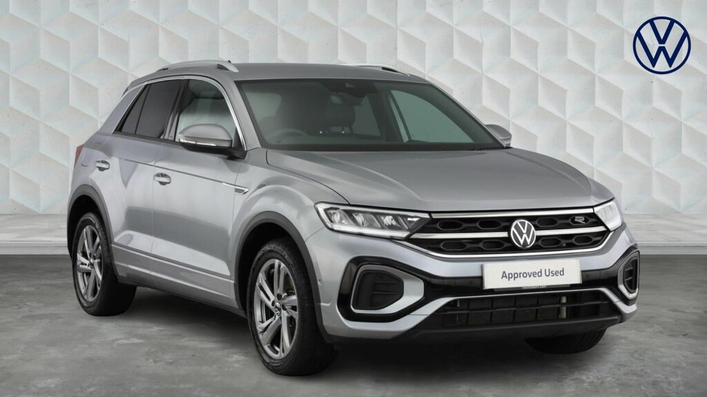 Volkswagen T-Roc 2.0 Tdi R-line Dsg Euro 6 5-Door Silver
