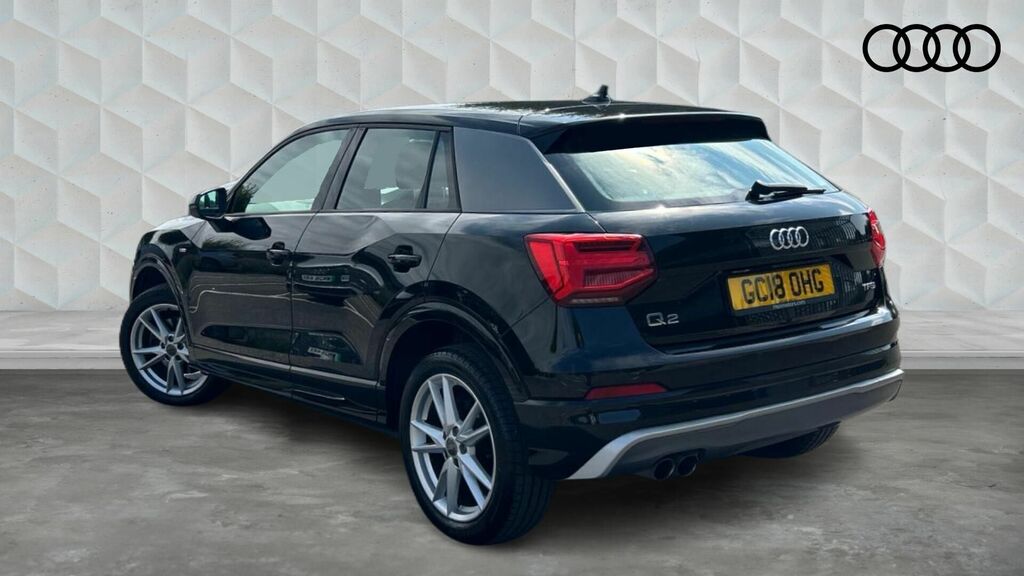 Audi Q2 Tfsi Cod S Line Euro 6 5-Door GC18OHG Black #3
