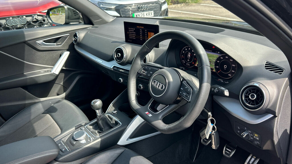 Audi Q2 Tfsi Cod S Line Euro 6 5-Door GC18OHG Black #6