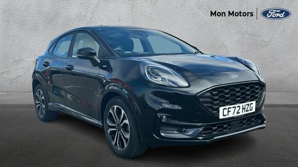 Ford Puma 1.0T Ecoboost Mhev St-line Euro 6 5-Door Black