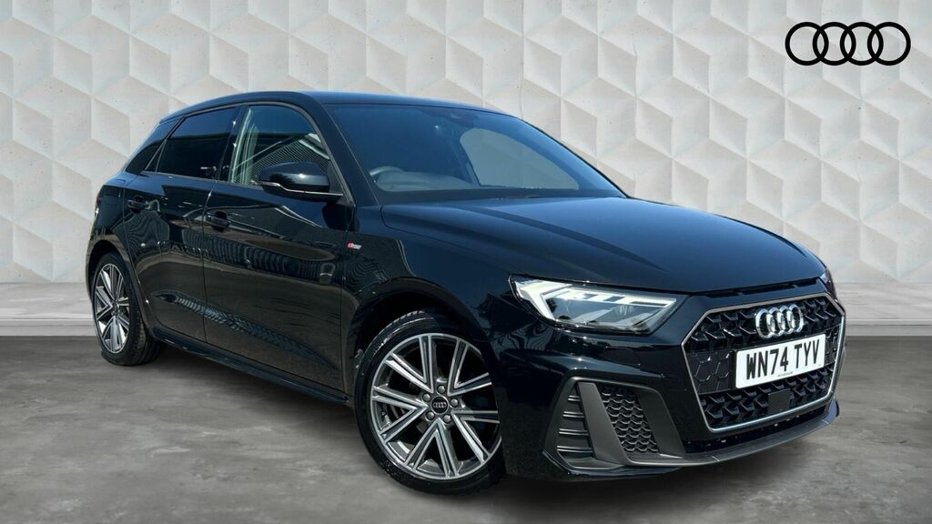Audi A1 1.0 Tfsi 30 S Line Sportback S Tronic Euro 6 5-Doo Black