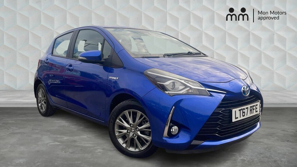 Toyota Yaris Vvt-h Icon E-cvt Euro 6 5-Door Blue
